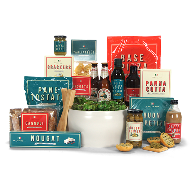 Italiaans Kerstpakket Buonissimo met Bier