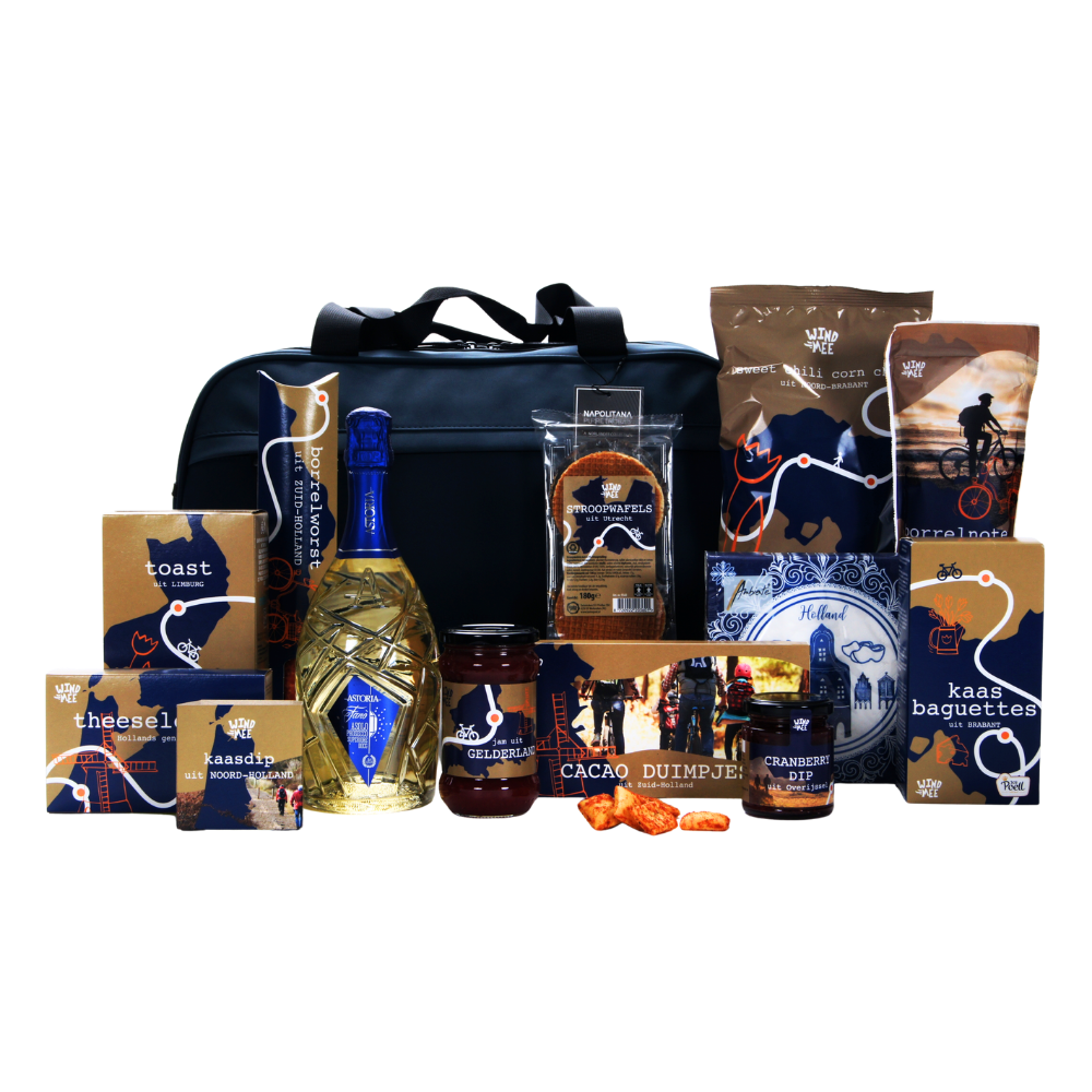 Astoria fano prosecco & retro sporttas borrelpakket