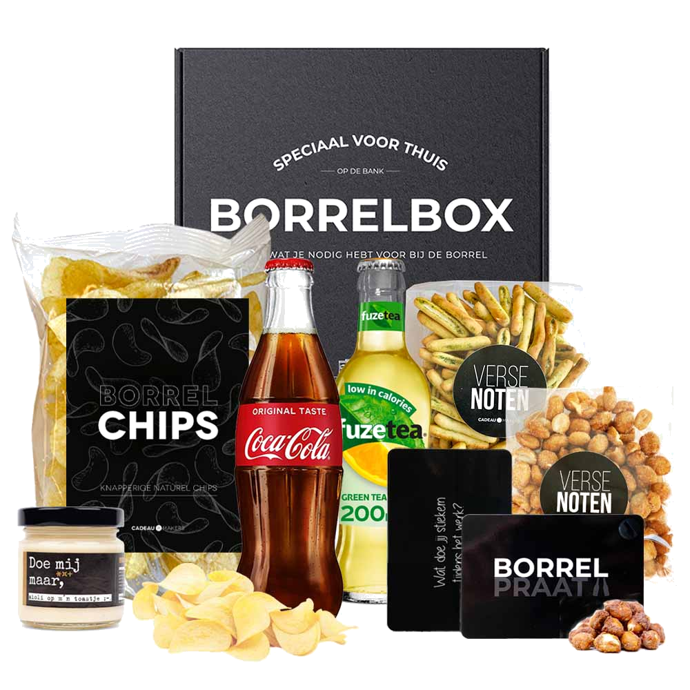 Borrelpakket - 1x Cola en 1x Fuze tea (Alcoholvrij)