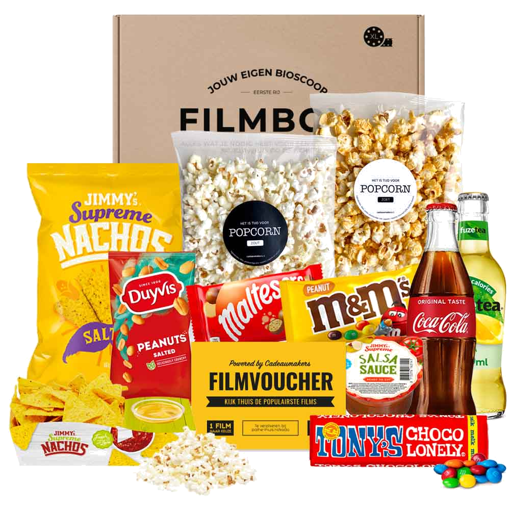 XL filmpakket - 1x Cola en 1x Fuze tea (Alcoholvrij)