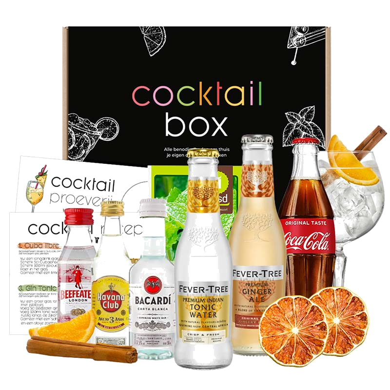 Cocktailpakket - Maak je eigen cocktails!