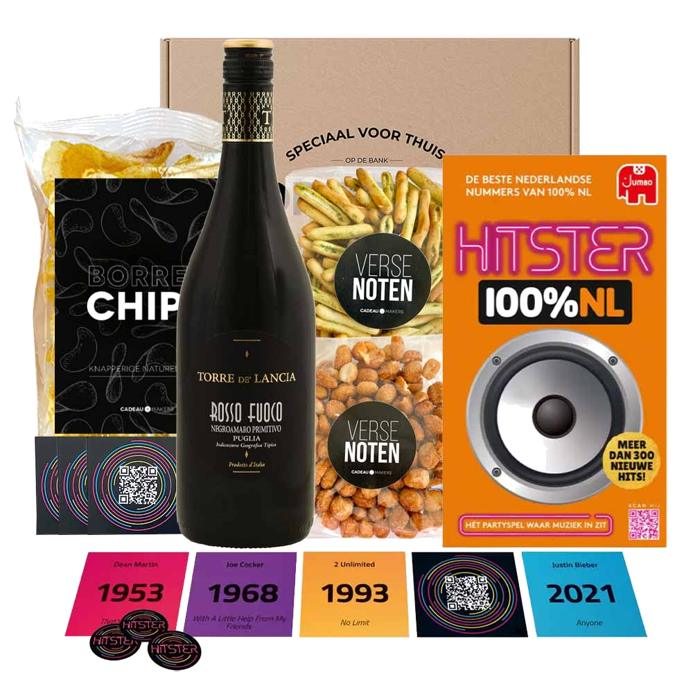 Spelletjes kerstpakket - Hitser 100% NL