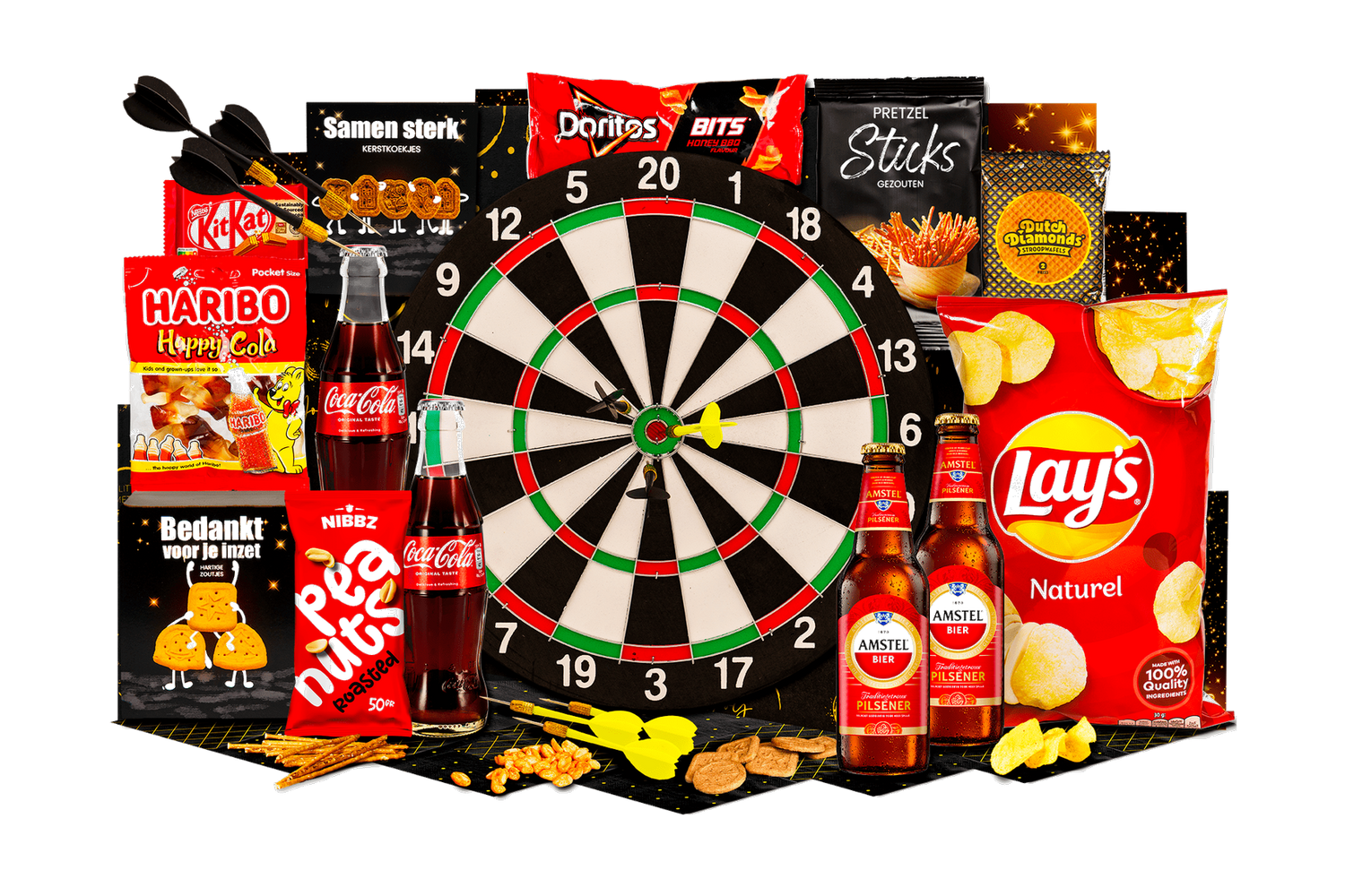 Kerstpakket Dartplezier