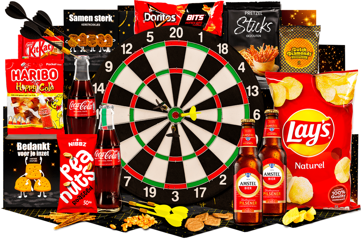 Kerstpakket Dartplezier