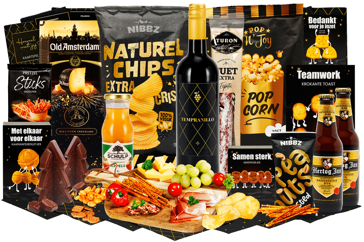 Winterse borrelplank