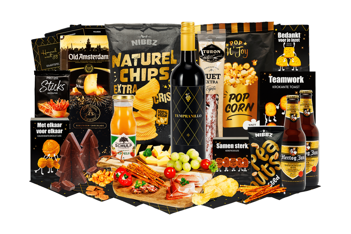 Winterse borrelplank