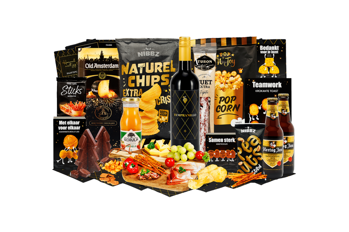 Winterse borrelplank