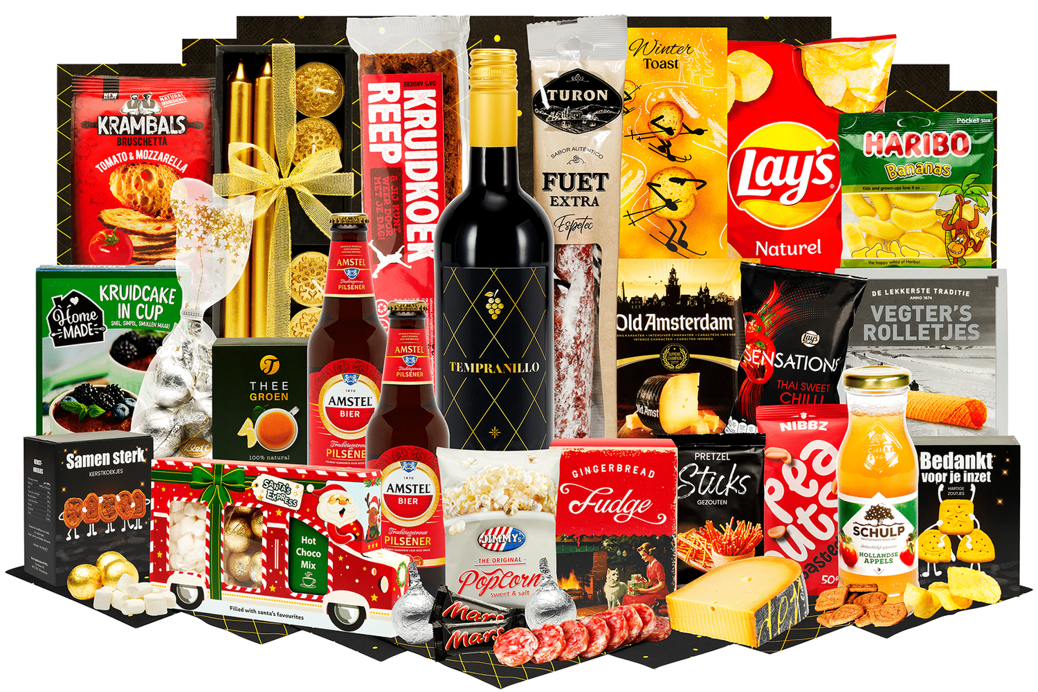 Kerstman brengt veel….