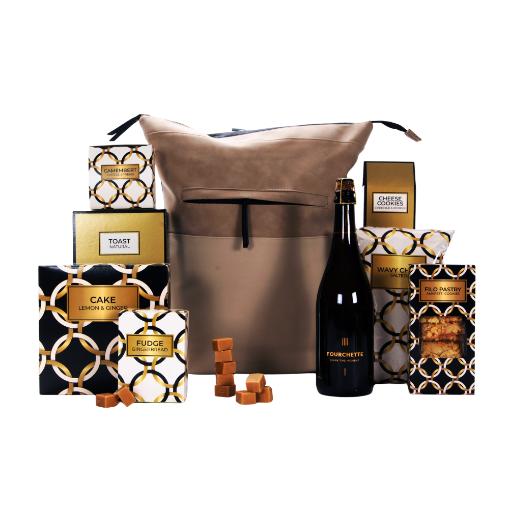 Fourchette bier & Norländer rugtas met luxe lekkernijen