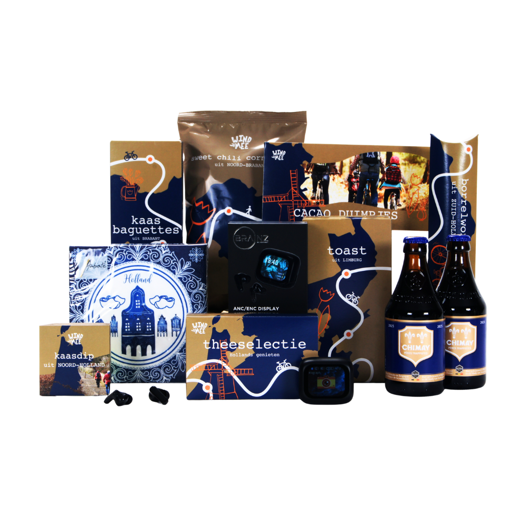Chimay blauw & luxe luistermoment kerstpakket
