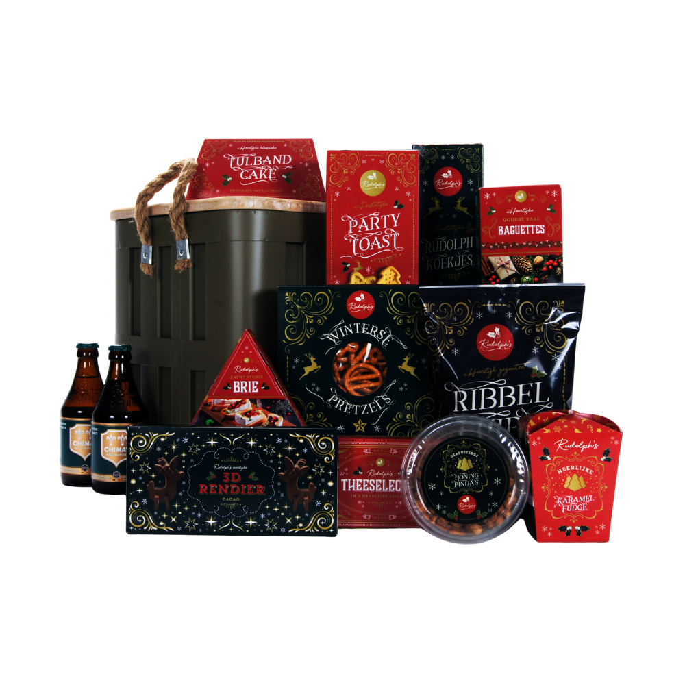 Chimay groen & opbergbox kerstpakket