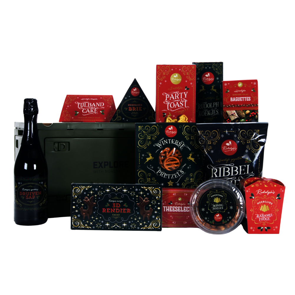 Rudolph sparkling druivensap & norländer krat