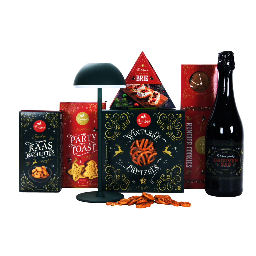 Rudolph sparkling druivensap & sfeervolle borrelmomenten