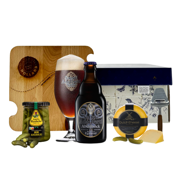 Kerstpakket ‘Hollands Genieten’ – Abdijbock en Kaas