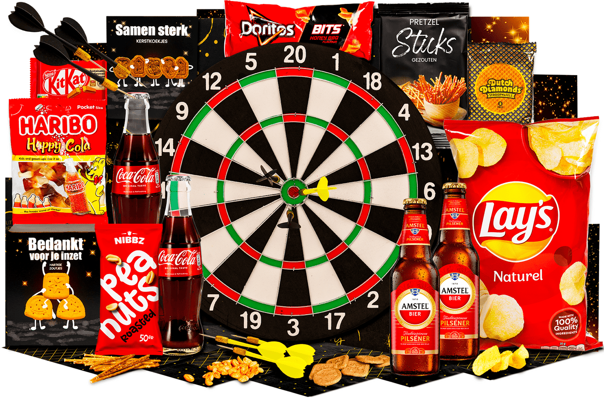 Kerstpakket Dartplezier