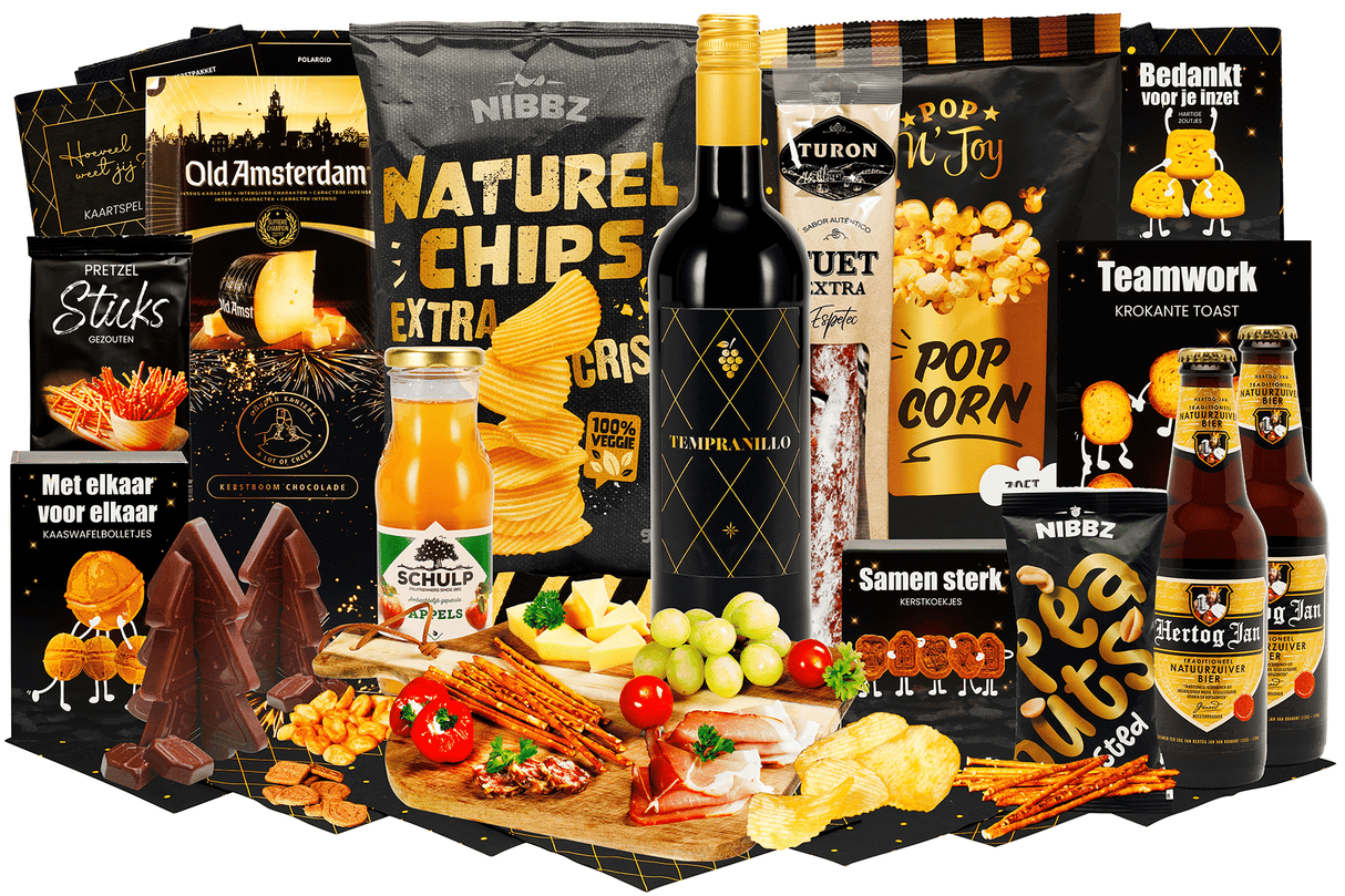 Winterse borrelplank