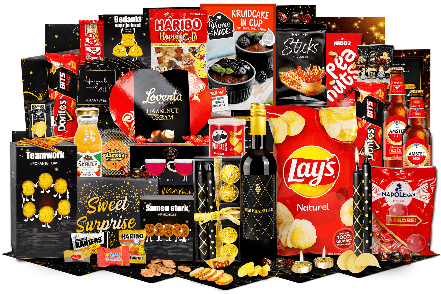 Rood zwart smulfestijn