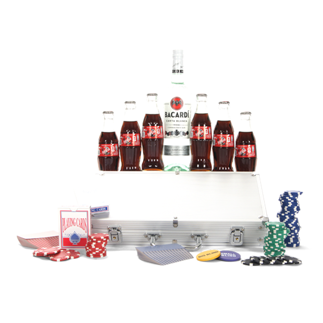 Pokermeester Set & Rum