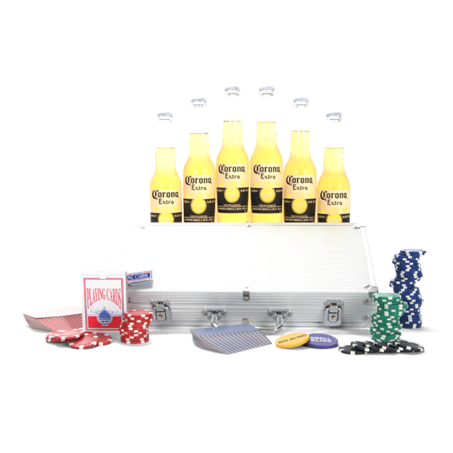 Pokermeester Set & Corona
