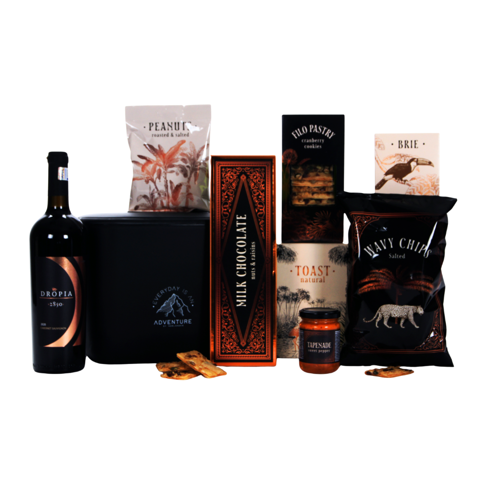 Cabernet Sauvignon Dropia & Nature’s Paradise Lekkernijen met Koelbox