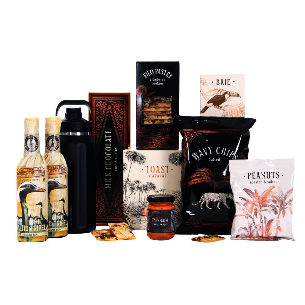 Insel Baltic Tripel & Luxe Delicatessen Kerstpakket met Thermofles