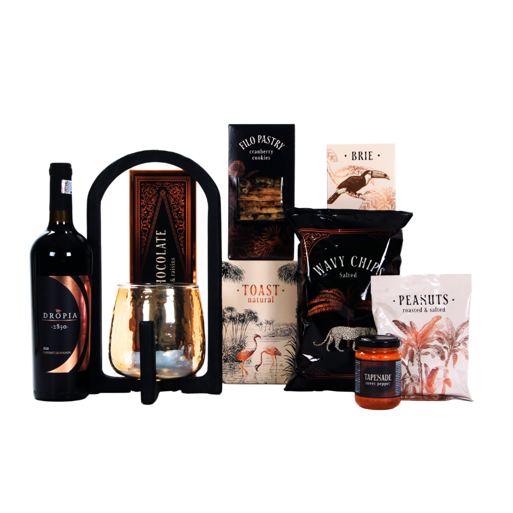 Cabernet Sauvignon Dropia & Luxe Lantaarn Cadeaupakket