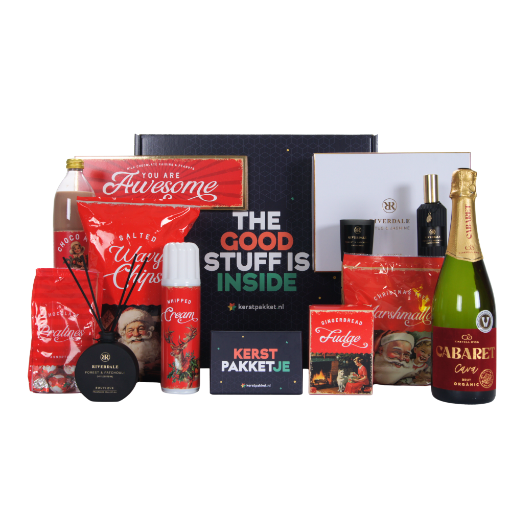 Cabaret Cava & Euphoria Giftset Kerstpakket