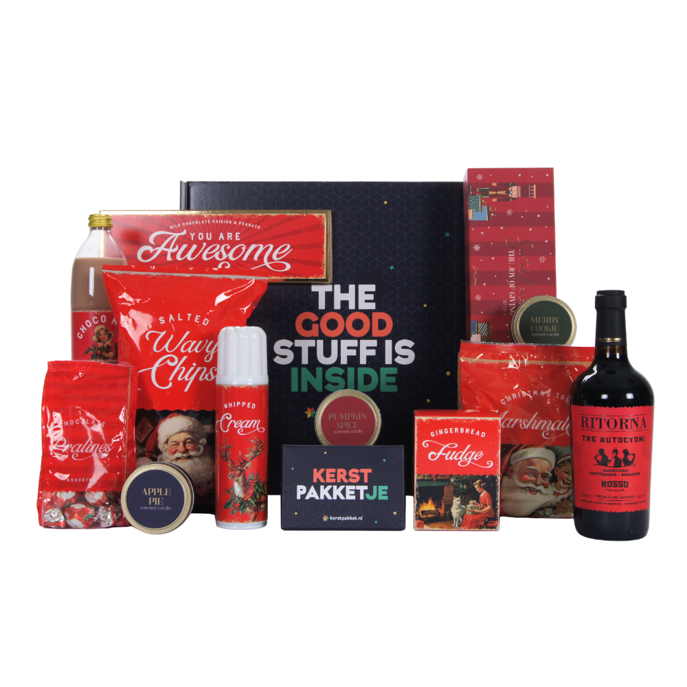 Ritorna Tre Autoctoni Rosso & Scent of Joy Kerstpakket