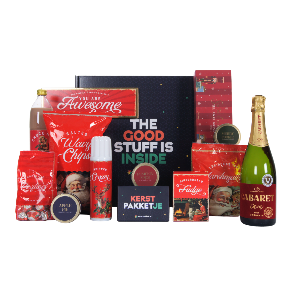 Cabaret Cava & Scent of Joy Kerstpakket