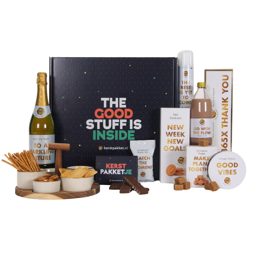 Sparkling Apple & 365 Days & Ways lekkernijen in Jens Living schaal