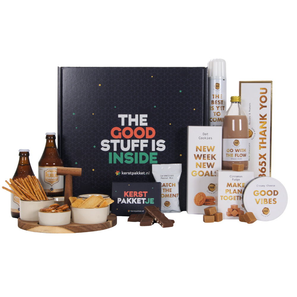 Chimay Wit & 365 Days & Ways lekkernijen in Jens Living schaal