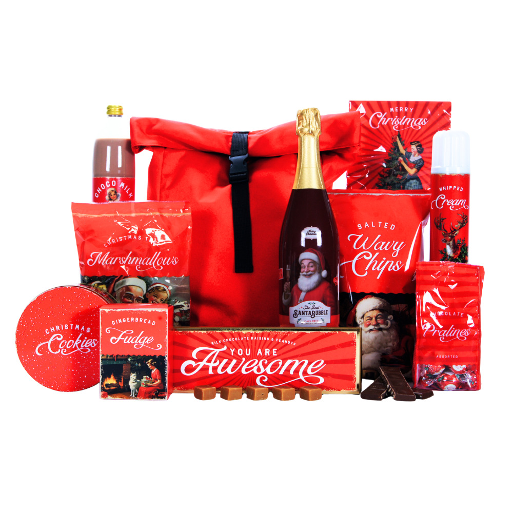 Basic Rolltop Backpack & Vintage Christmas lekkernijen