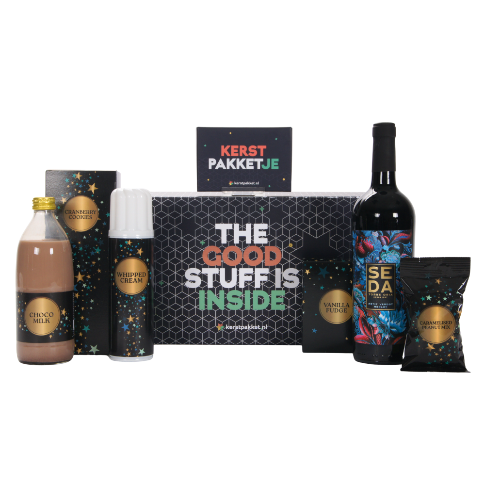 Torre Oria Seda Petit Verdot/Merlot & Wish Upon a Star lekkernijen