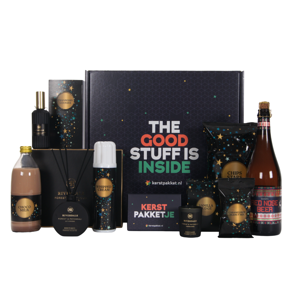 Rode Wijn & Winterse Verwennerij Pakket