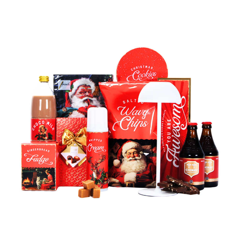 Chimay Rood & LED Tafellamp