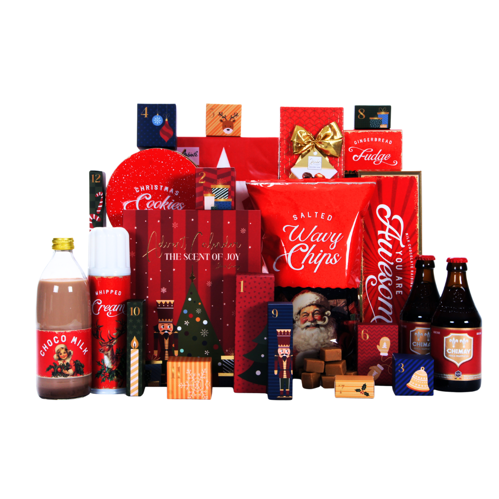 Chimay Rood & Adventskalender kerstpakket