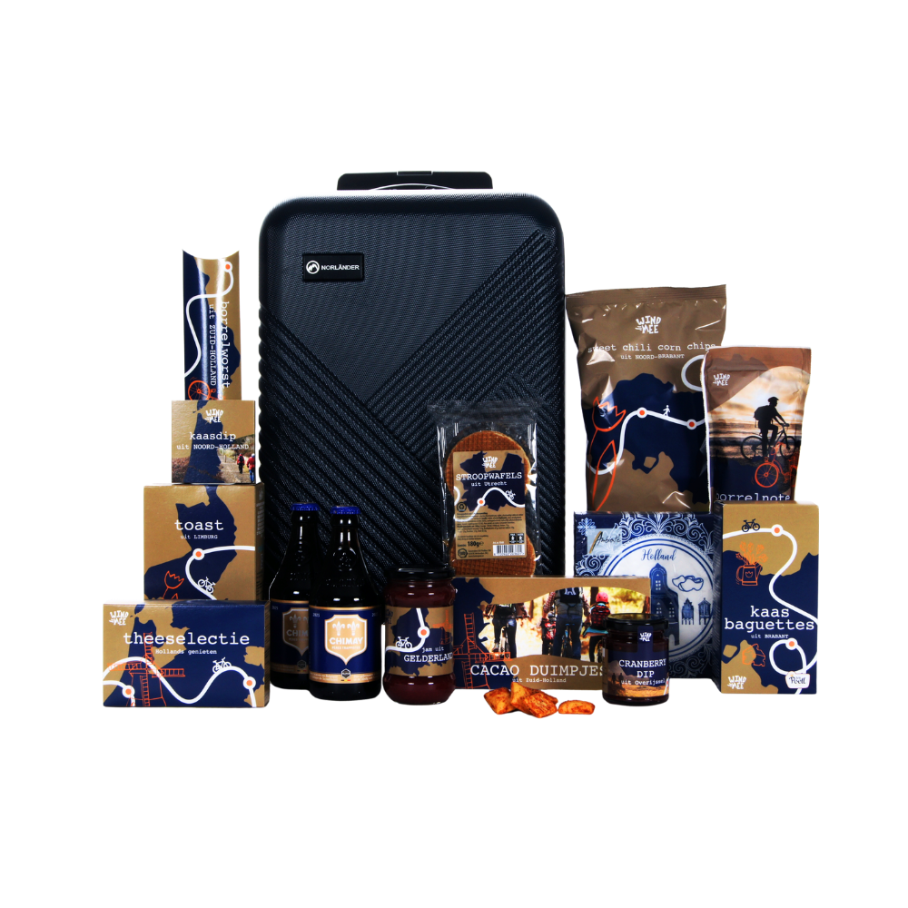 Chimay Blauw & Luxe Trolley Borrelpakket