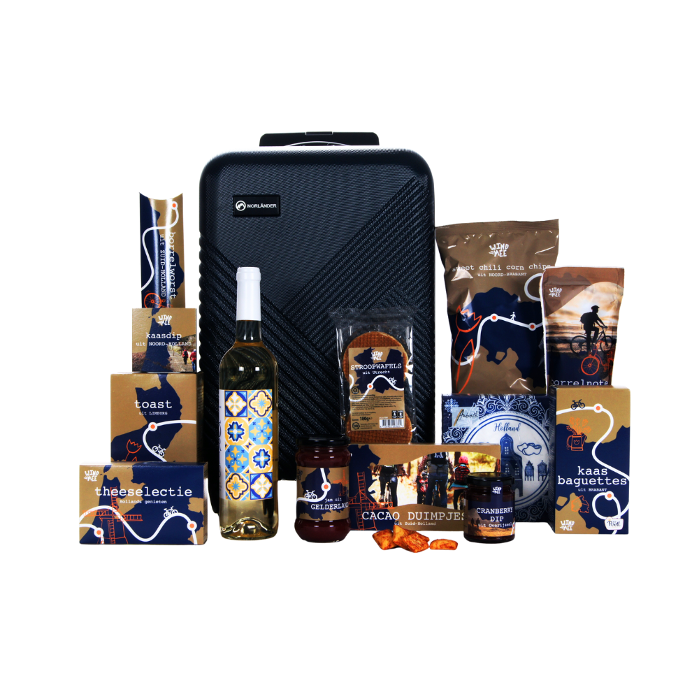 Vinha de Loris Brando & luxe trolley borrelpakket