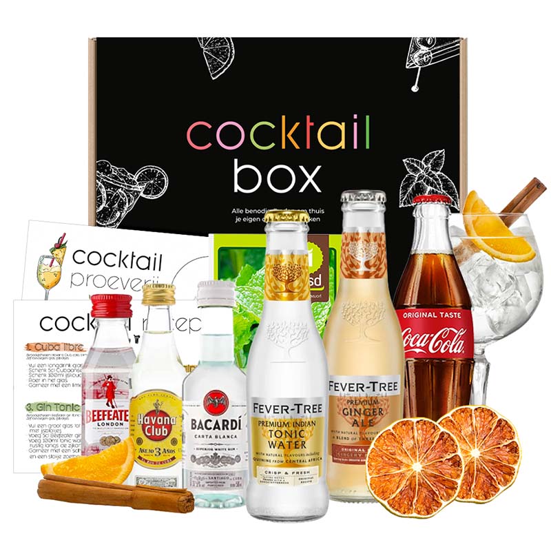Cocktailpakket - Maak je eigen cocktails!