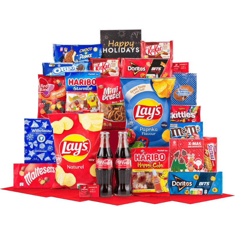 Feestelijke Snoepmix Deluxe Kerstpakket Compleet