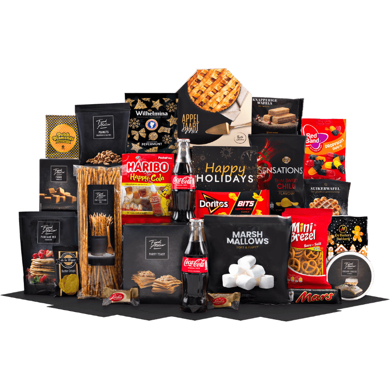 Appeltaart & Marshmallow Genietbox Kerstpakket