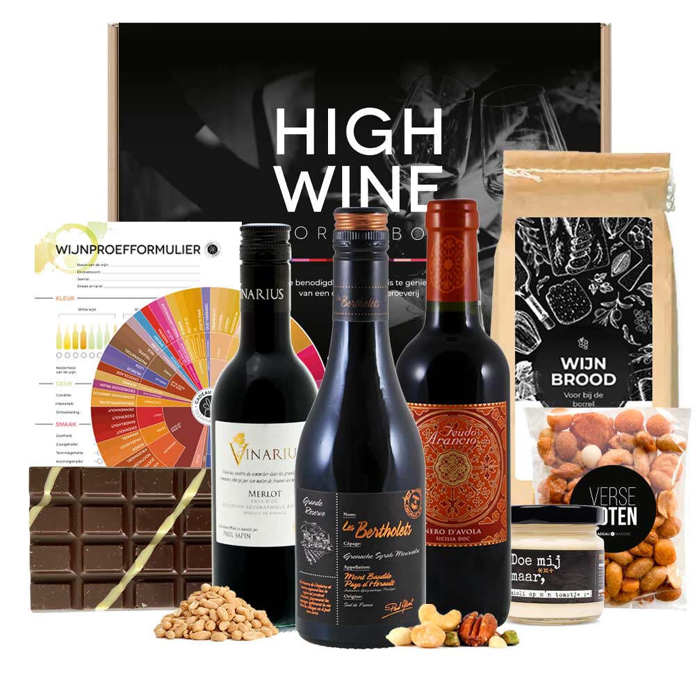 High Wine - Wijn kerstpakket