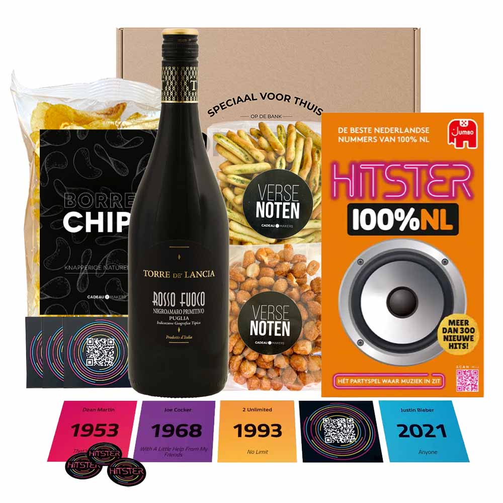 Spelletjes kerstpakket - Hitser 100% NL