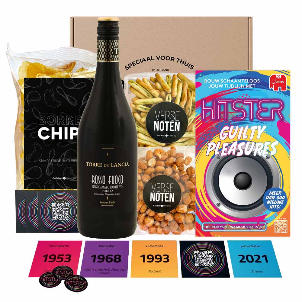 Spelletjes kerstpakket - Hitser Guilty Pleasure