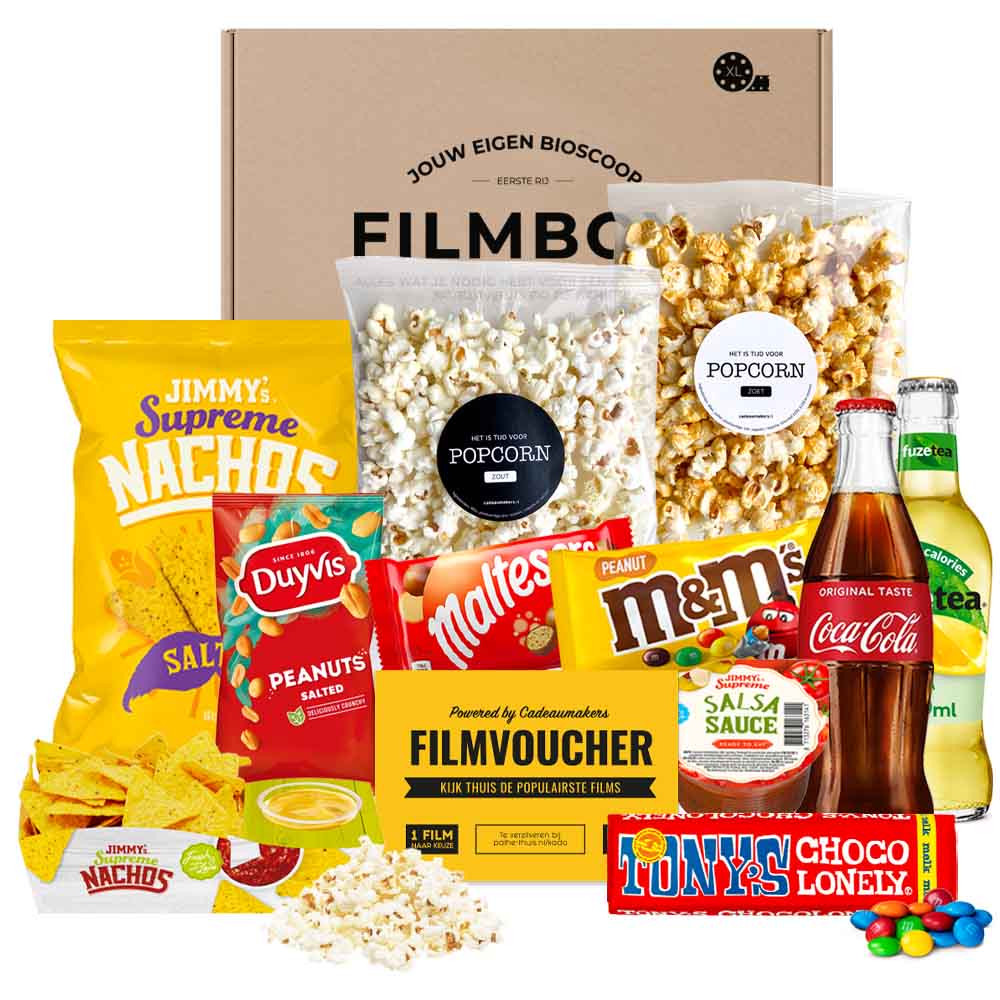 XL filmpakket - 1x Cola en 1x Fuze tea (Alcoholvrij)