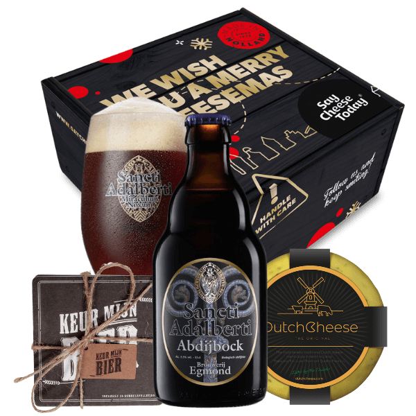 Egmondse Abdijbock Bier & Kaas Kerstpakket