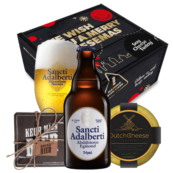 Egmondse Tripel Bier & Kaas Kerstpakket