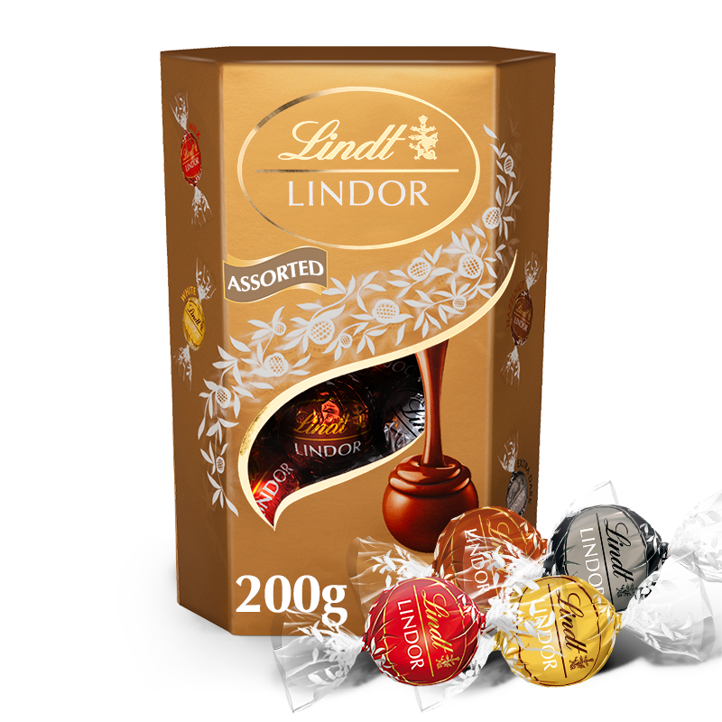 Lindt LINDOR Cornet Assorti 200g
