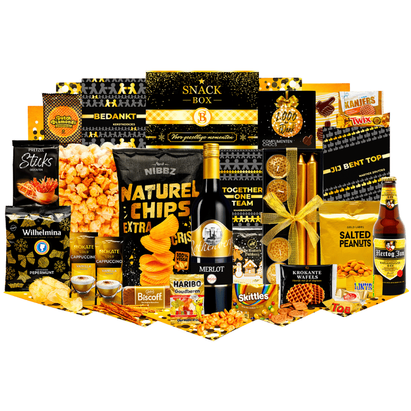 Gouden Wijn, Bier & Cappuccino Box