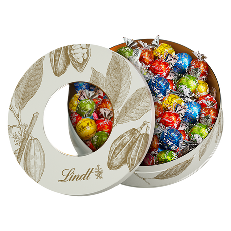 Lindt LINDOR Kies & Mix Favorieten Cacao Blik 600g